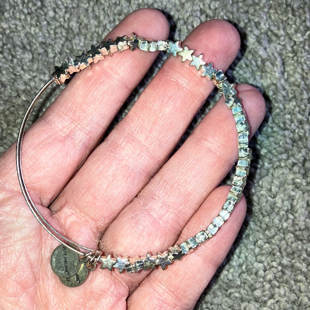 Alex and Ani Silver Star Bangle!